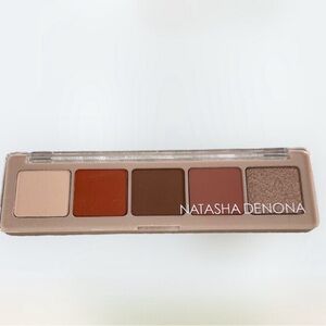 Natasha Denona Eyeshadow Peak Palette - Cream, Rust/Orange, Brown, Tan, Gold